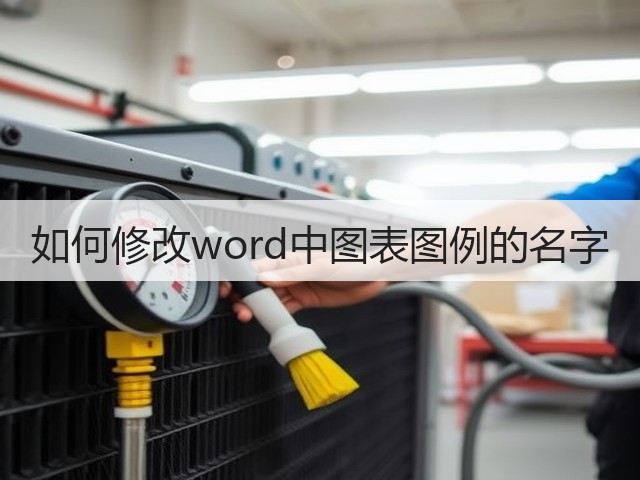 如何修改word中图表图例的名字(图3)
