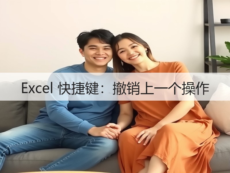 Excel 快捷键：撤销上一个操作 - 诺云壹观办公网