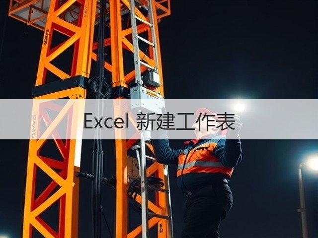 Excel 新建工作表(图1) Excel 新建工作表(图1)