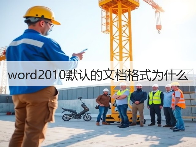 word2010默认的文档格式为什么(图3)