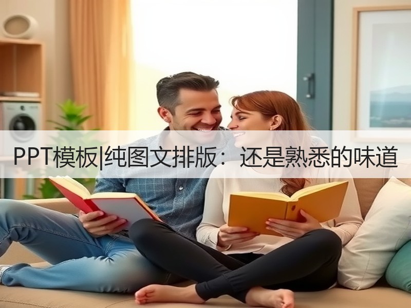 PPT模板|纯图文排版：还是熟悉的味道 - 诺云壹观办公网