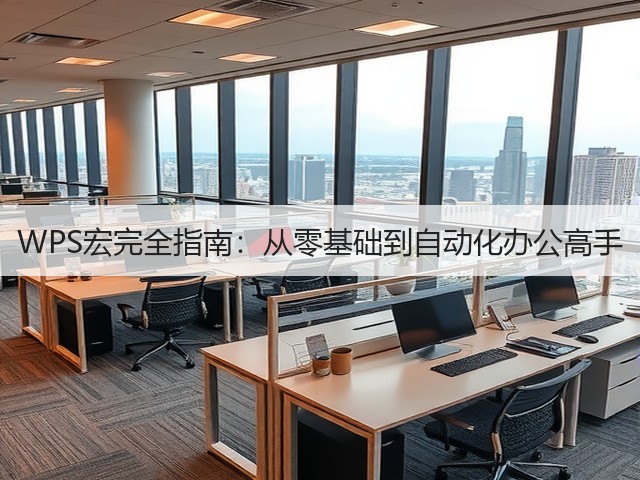 WPS宏完全指南:从零基础到自动化办公高手(图2) WPS宏完全指南:从零基础到自动化办公高手(图2)