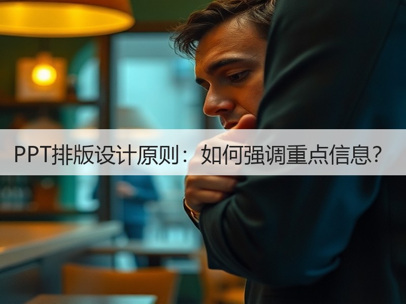 PPT排版设计原则：如何强调重点信息？