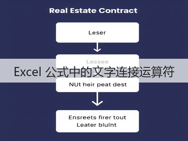 Excel 公式中的文字连接运算符(图1)