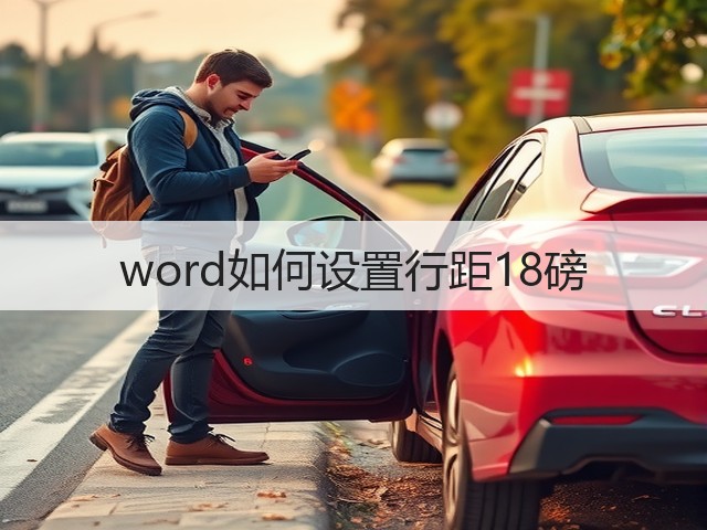 word如何设置行距18磅(图3) word如何设置行距18磅(图3)