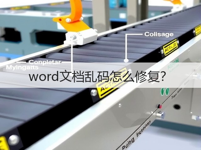 word文档乱码怎么修复?(图1) word文档乱码怎么修复?(图1)