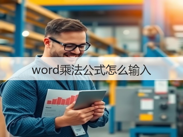 word乘法公式怎么输入(图3)
