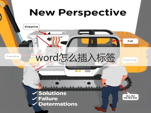 word怎么插入标签(图3)