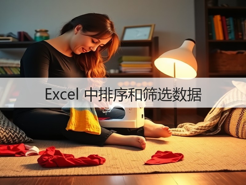 Excel 中排序和筛选数据