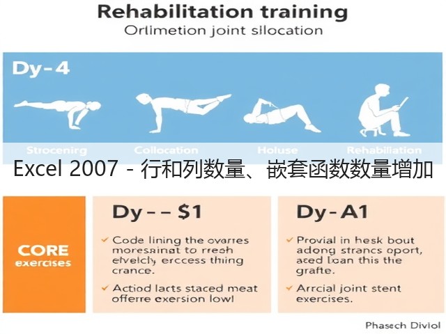 Excel 2007 - 行和列数量、嵌套函数数量增加(图3) Excel 2007 - 行和列数量、嵌套函数数量增加(图3)