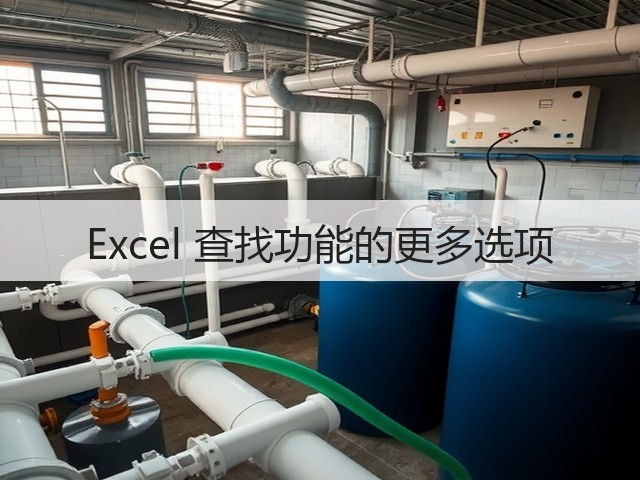 Excel 查找功能的更多选项(图2) Excel 查找功能的更多选项(图2)