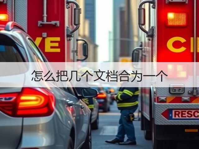 怎么把几个文档合为一个(图3) 怎么把几个文档合为一个(图3)