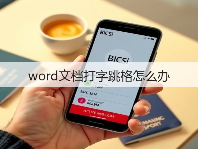 word文档打字跳格怎么办(图1) word文档打字跳格怎么办(图1)