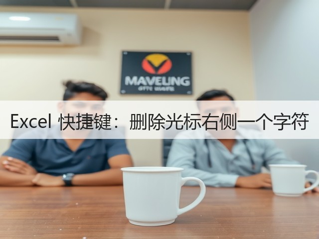 Excel 快捷键:删除光标右侧一个字符(图1) Excel 快捷键:删除光标右侧一个字符(图1)