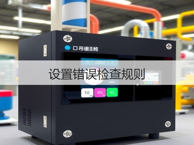 设置错误检查规则(图2) 设置错误检查规则(图2)