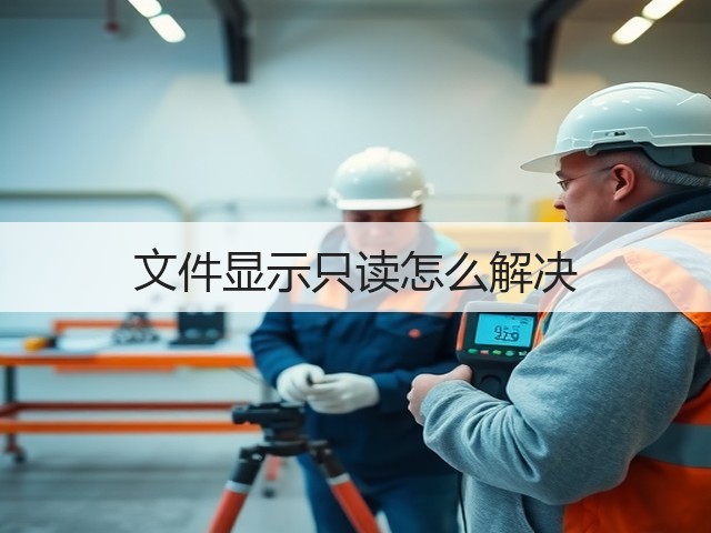 文件显示只读怎么解决(图2) 文件显示只读怎么解决(图2)