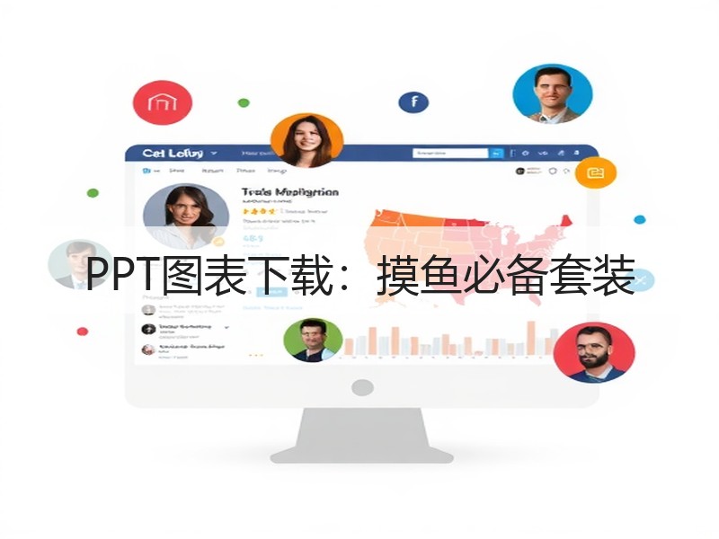PPT图表下载：摸鱼必备套装 - 诺云壹观办公网