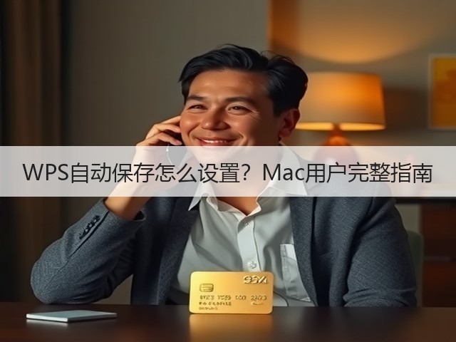 WPS自动保存怎么设置?Mac用户完整指南(图1) WPS自动保存怎么设置?Mac用户完整指南(图1)