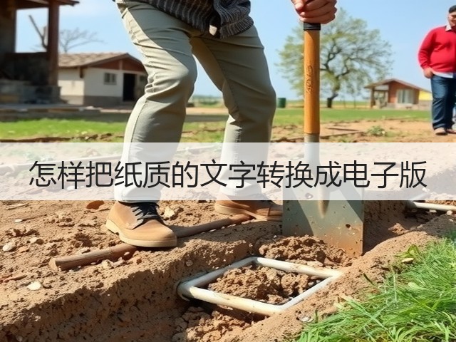 怎样把纸质的文字转换成电子版(图2) 怎样把纸质的文字转换成电子版(图2)