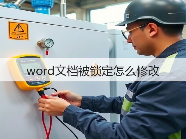word文档被锁定怎么修改(图2) word文档被锁定怎么修改(图2)