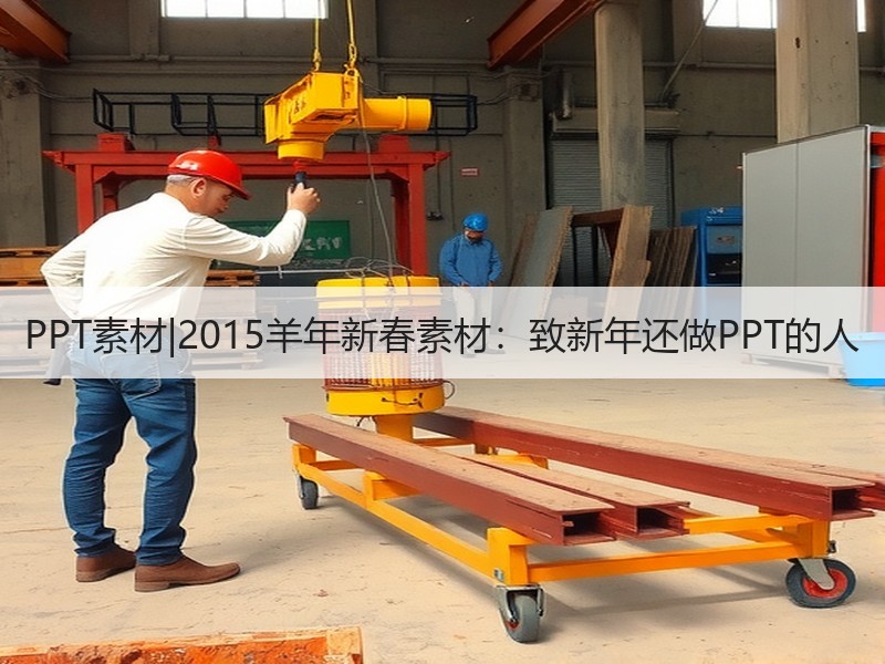 PPT素材|2015羊年新春素材：致新年还做PPT的人 - 诺云壹观办公网