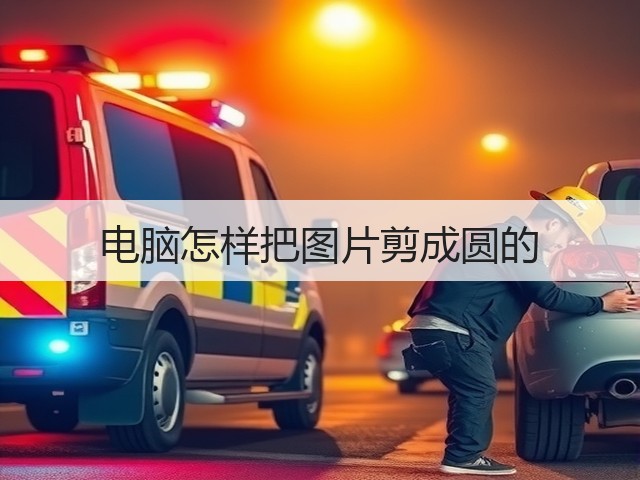 电脑怎样把图片剪成圆的(图3) 电脑怎样把图片剪成圆的(图3)