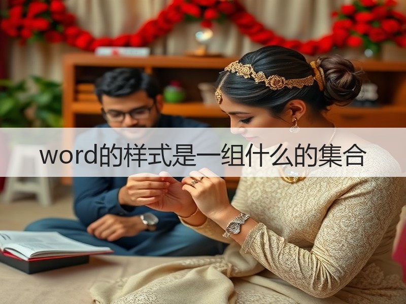 word的样式是一组什么的集合 - 诺云壹观办公网