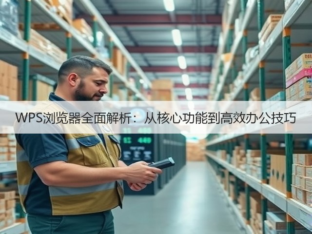 WPS浏览器全面解析:从核心功能到高效办公技巧(图1) WPS浏览器全面解析:从核心功能到高效办公技巧(图1)