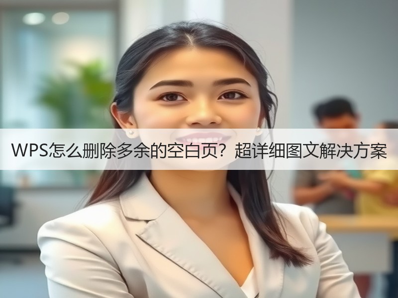 WPS怎么删除多余的空白页？超详细图文解决方案 - 诺云壹观办公网
