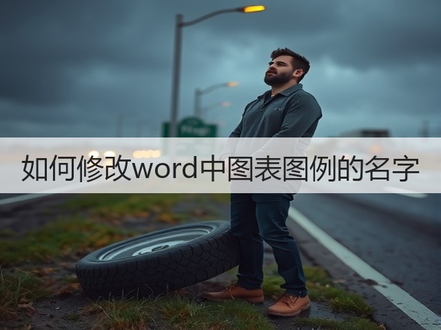 如何修改word中图表图例的名字(图1)