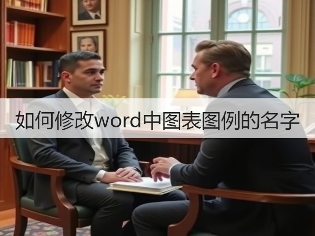 如何修改word中图表图例的名字(图2)