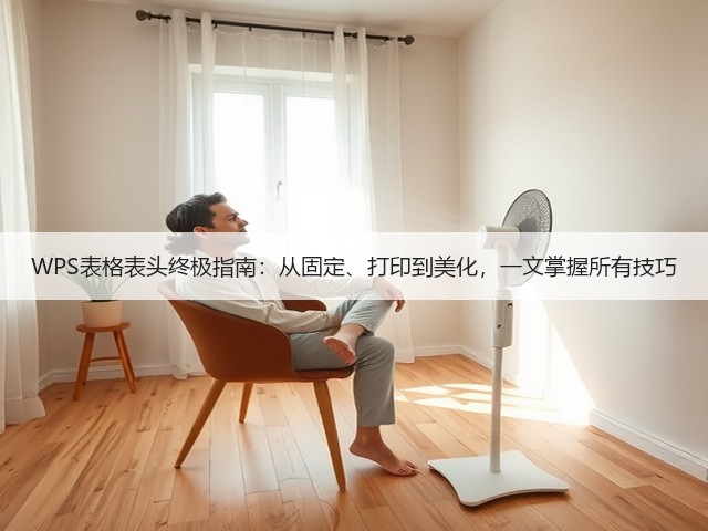 WPS表格表头终极指南：从固定、打印到美化，一文掌握所有技巧(图3)