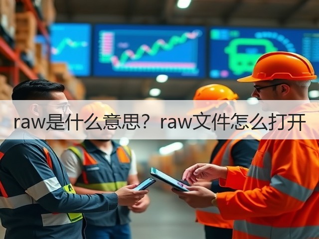 raw是什么意思?raw文件怎么打开(图3) raw是什么意思?raw文件怎么打开(图3)