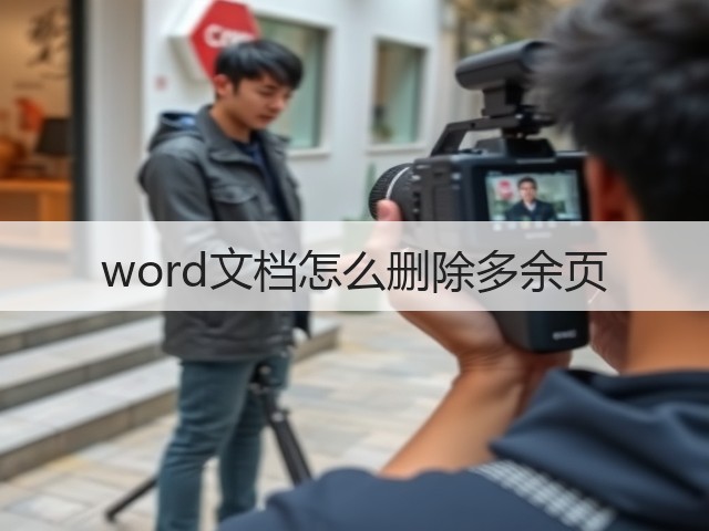 word文档怎么删除多余页(图1) word文档怎么删除多余页(图1)