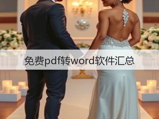 免费pdf转word软件汇总(图1)