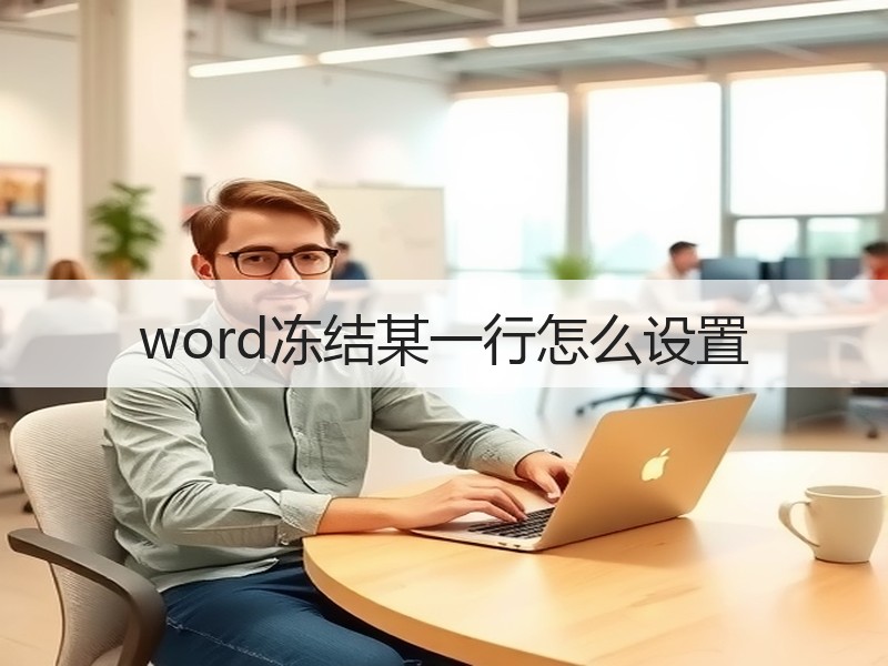 word冻结某一行怎么设置 - 诺云壹观办公网