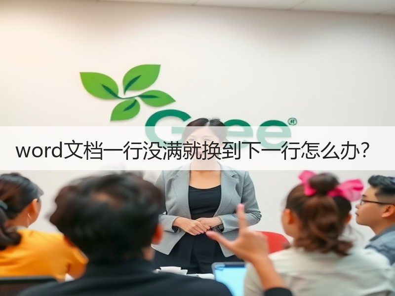 word文档一行没满就换到下一行怎么办？ - 诺云壹观办公网