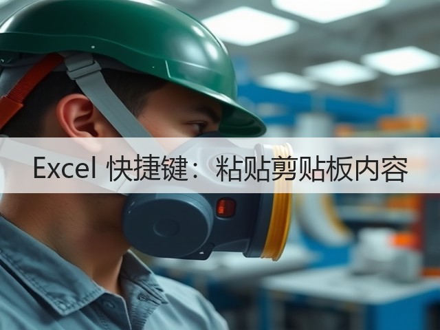 Excel 快捷键：粘贴剪贴板内容(图3)