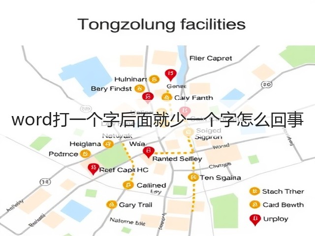 word打一个字后面就少一个字怎么回事(图2) word打一个字后面就少一个字怎么回事(图2)