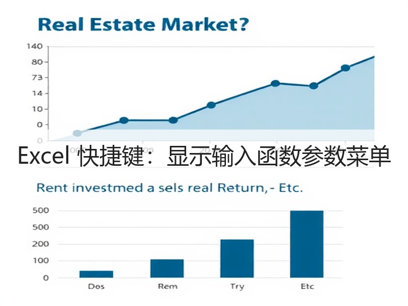 Excel 快捷键：显示输入函数参数菜单 - 诺云壹观办公网