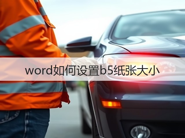 word如何设置b5纸张大小(图3) word如何设置b5纸张大小(图3)