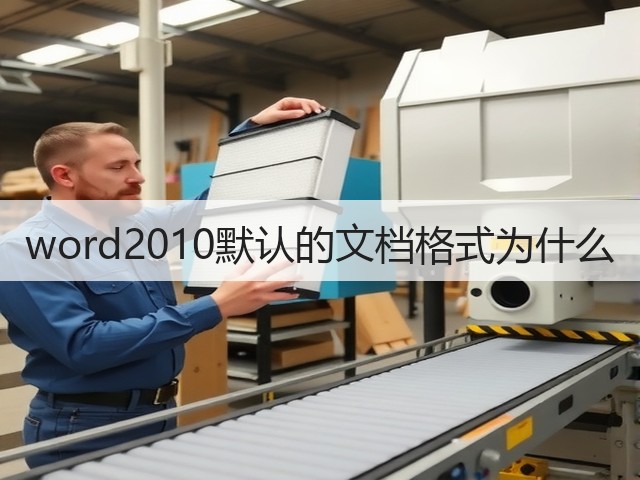 word2010默认的文档格式为什么(图1)