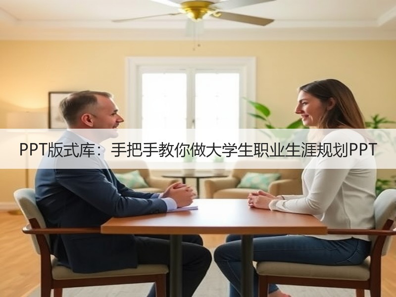 PPT版式库：手把手教你做大学生职业生涯规划PPT - 诺云壹观办公网