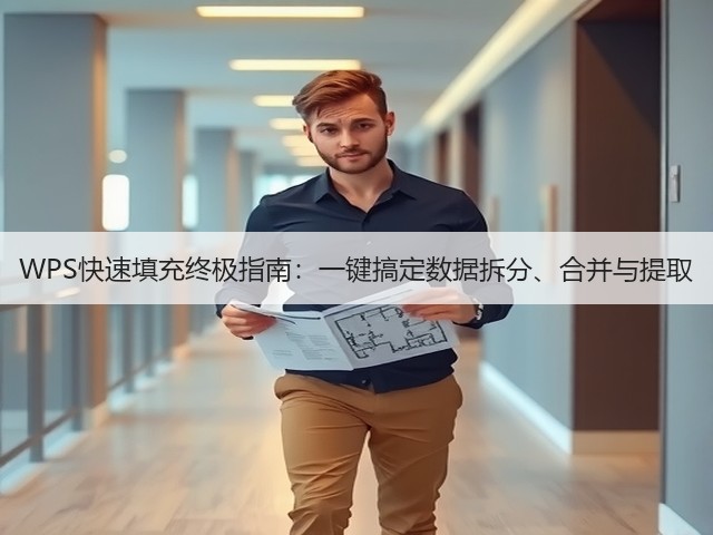 WPS快速填充终极指南:一键搞定数据拆分、合并与提取(图2) WPS快速填充终极指南:一键搞定数据拆分、合并与提取(图2)