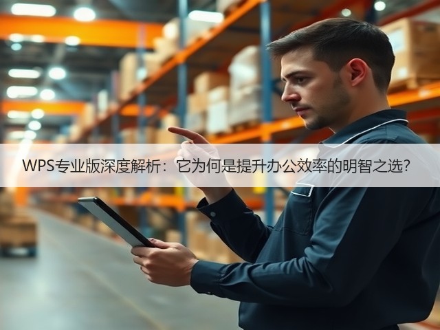 WPS专业版深度解析：它为何是提升办公效率的明智之选？(图3)