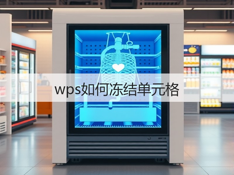 wps如何冻结单元格 - 诺云壹观办公网
