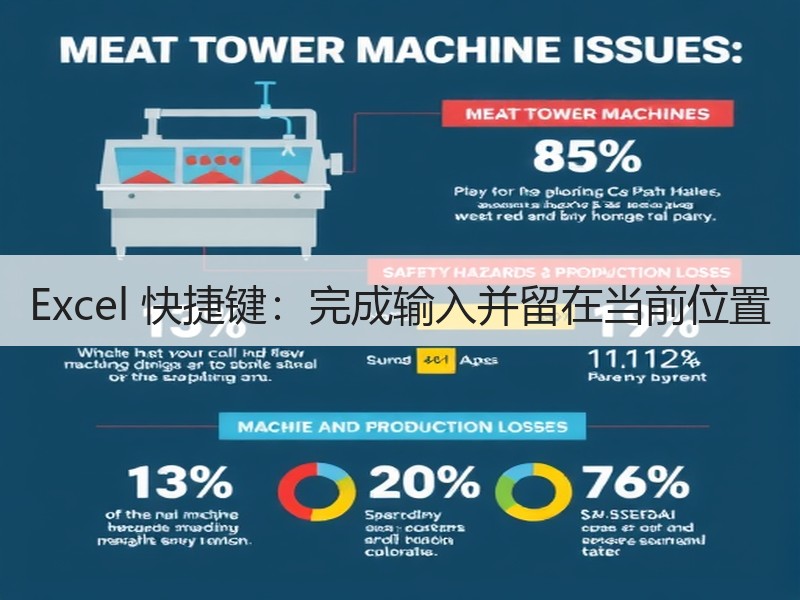Excel 快捷键：完成输入并留在当前位置 - 诺云壹观办公网