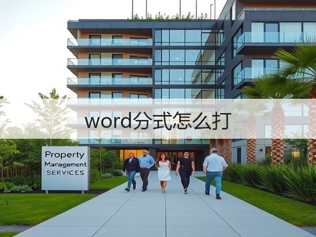 word分式怎么打(图1) word分式怎么打(图1)