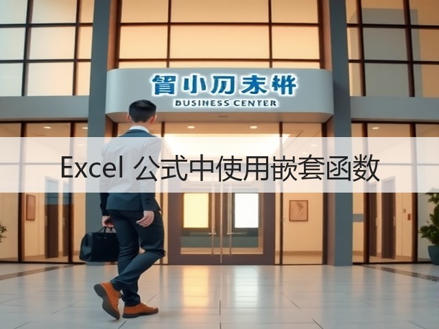 Excel 公式中使用嵌套函数(图2) Excel 公式中使用嵌套函数(图2)