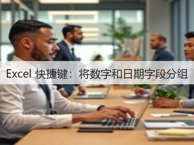 Excel 快捷键：将数字和日期字段分组(图3)
